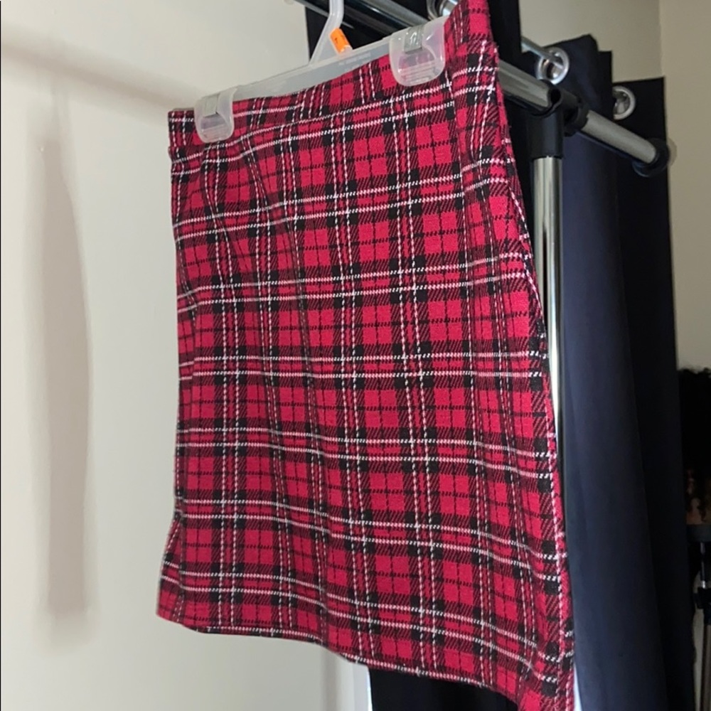 Plaid skirt